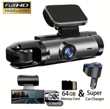 Newly Upgraded Dash Cam/Night Vision, with 64G High-speed Memory Card picture