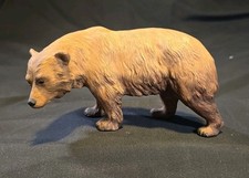 VTG CYBIS BEAR BISQUE PORCELAIN c. 1968 MINT, BEAUTIFUL BROWN COLORING 8