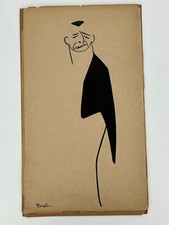 Alfred J. Frueh Original Caricature of William Collier Extremely Rare Antique picture