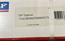 SKF Explorer 7318 Angular Contact Bearing BEMA/P5DBBVE575 (Set of 2) With Lock picture