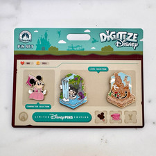 2026 Digitize Disney Pin Set Of 3 - Minnie Mouse Disneyland Limited Edition 3000 picture