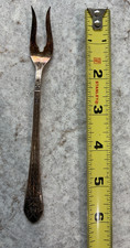 Vintage 1847 Rogers Bros 2 Prong Pickle Olive Fork 6