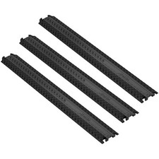VEVOR 3 PCs 39 in Speed Bumps 2000 lbs Cable Protector Ramp Drop Over Cord Cover picture