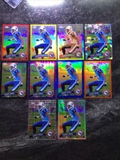 RANDY MOSS 2011 TOPPS CHROME #101 COMPLETE REFRACTOR RAINBOW RED #/25 GOLD #/50  picture