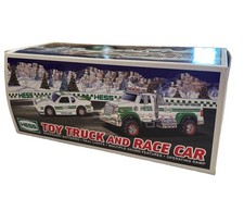 2011 Hess Toy Truck and Race Car - New In Box picture