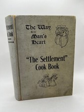 THE SETTLEMENT COOK BOOK ~ Mrs. Simon Kander, Milwaukee, WI, 1912, Fifth Ed RARE picture