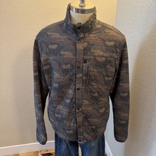 Relwen Windzip Camo Jacket Size Large EUC picture