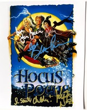 HOCUS POCUS 8x10 photo cast signed by BETTE MIDLER SARAH JESSICA PARKER & NAJIMY picture