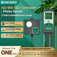 C02 Controller PPM CO2 Generator Exhaust Fan Control Greenhouse Grow Room Timer picture