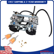 Dual Carburetor Assembly For Kawasaki Vulcan 500 LTD EN500C 1996-2009 picture