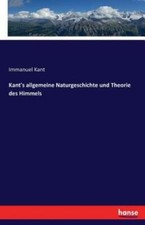 Kant's Allgemeine Naturgeschichte Und Theorie Des Himmels picture