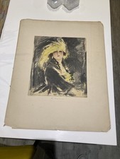 Art Deco Print of Painting by W H Barribal Antique Art decorative vintage picture
