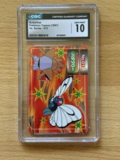 1997 Pokemon Topsun Vs Series Butterfree #012 Vintage CGC 10 GEM MINT picture