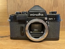 *CLA'd : Rare Black : Near Mint* Minolta SR-1 Film Camera Body From Japan picture