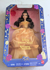 Mattel Disney Princess Sparkling Princess Belle Beauty & Beast Fashion Doll NEW picture