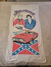 Vintage Dukes Of Hazard Beach Towel 1981 56x28 Read Description picture
