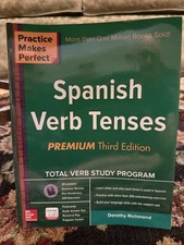 Practice Makes Perfect Spanish Verb Tenses, Premium 3rd Edition - paperback ... picture