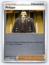 Philippe 079/086 Uncommon Chaos Rising Pokemon Reverse Holo Near Mint picture