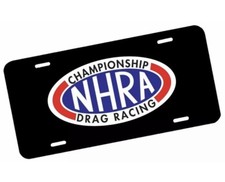 NHRA Drag Race Aluminium License Plate Highest Quality For All Vehicles. picture