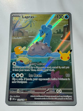 Lapras 131/128 Me: 30th Illustration Rare Celebration Holo NM/M picture