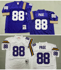 Vintage Alan Page #88 Vikings Throwback Stitched Jersey picture