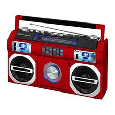 Retro Style 80's Street Bluetooth BOOMBOX with Radio, CD Player picture