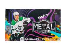 2024-25 SKYBOX METAL UNIVERSE HOCKEY - NHL - FACTORY SEALED HOBBY BOX picture