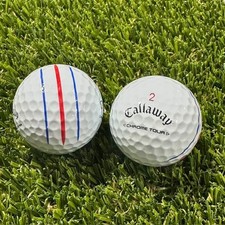 36 Callaway Chrome Tour / Tour X Triple Track Golf Balls 5A Mint Used picture