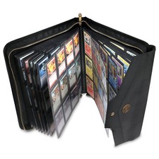 ENHANCE Trading Card Album - 12 Pocket Side Loading Card Binder for 624 Cards picture