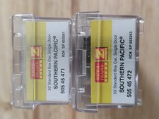 Micro trains Z scale SP weathered boxcars picture