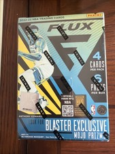 2022-23 Panini Flux Basketball Factory Sealed Blaster Box picture