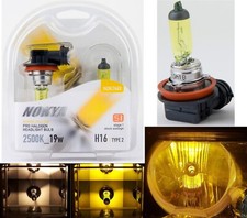 Nokya 2500K Yellow H16 64219 Nok7622 19W Two Bulbs Fog Light Replacement Stock picture