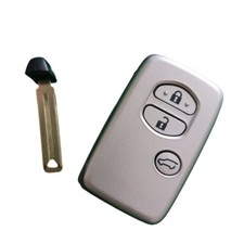UNLOCKED OEM JDM TOYOTA PRADO 3BTN TRJ150 271451-5300 SMART KEY WITH NEW BLADE picture