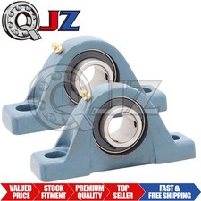 [2-Pack] UCPE215-47 Cast Iron Pillow Block Bearing Housed Unit [2-15/16 in Bore] picture