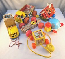 Vintage Fisher Price Lot Of 6 Toys-As Is Condition- #760, #136, #773, #145,#151  picture