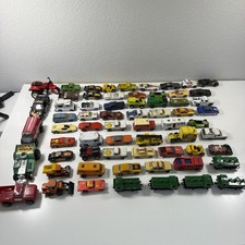Huge Lot Of 65 1970s-80s Hot Wheels Toy Cars Matchbox Tonka picture
