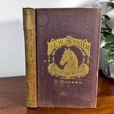 Antique Book 1875 The New System of Educating Horses D Magner picture