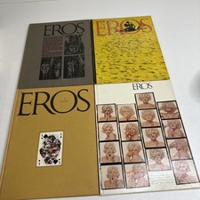 Lot of 4 Vintage 1962 Eros Hardcover Books Vol. 1 - #1-4 Complete Set picture