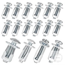 80PCS Expansion Screw Petal Nuts Assortment, M4-20, M4-25, M5-25, M6-25 Jack Nut picture
