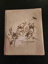 Violets From Tennyson 1898 Poetry picture
