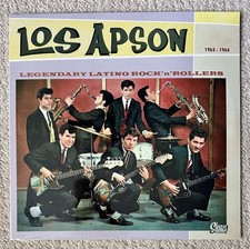 Los Apson 1963-1964 10” Vinyl LP 2025 Sleazy Records Spanish Pressing NEW SEALED picture