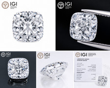 2.00 Ct Cushion Cut CVD Lab Diamond IGI Certified D Color VVS1 picture