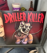 The DRILLER KILLER SEALED Mint New LP Vinyl Record Joe Delia Abel Ferrara Movie picture
