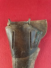 WWI 1918 US M1911 .45 Colt Pistol Boyt RH Leather Holster WW1 picture
