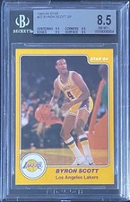 1983-84 Star Byron Scott SP BGS 8.5 - 9.5 / 9.5 / 8.5 / 8.5 Lakers picture