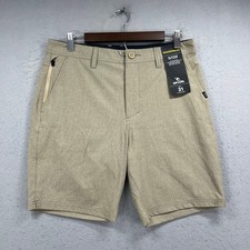 Rip Curl Boardwalks Shorts Mens 31 Tan Hybrid Mirage Surf Beach Casual NEW picture