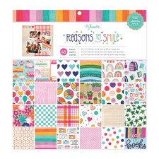 American Crafts Shimelle Reasons To Smile Paper Pad 12