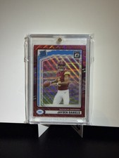 2024 Panini Donruss - Rated Rookie Jayden Daniels #389 Optic Preview Red Wave picture
