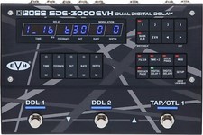 BOSS/SDE-3000EVH Dual Digital Delay BOSS EVH Eddie Van Halen Black New picture