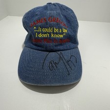 James harold Gregory Signed Baseball Hat Comedian 
